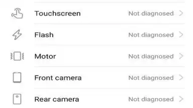 Capture d'écran de HUAWEI Smart diagnosis 4