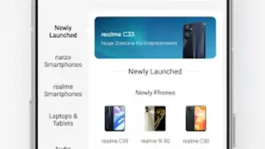 Capture d'écran de realme Store 4