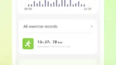 Capture d'écran de Zepp Active 4