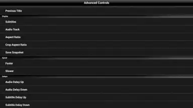 Capture d'écran de VLC Remote Free 7