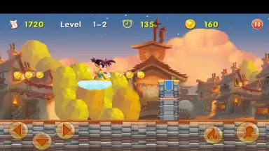 Capture d'écran de Super Saiyan World 5