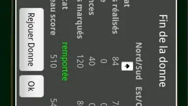 Capture d'écran de AndroBeloteFree 4