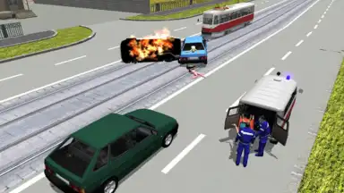 Capture d'écran de Ambulance Simulator 3D 5