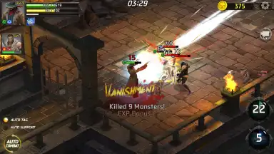 Capture d'écran de Ultimate Heroes 8