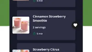 Capture d'écran de Diet Smoothie Recipes 6