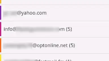 Capture d'écran de MailDroid 1