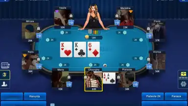 Capture d'écran de RallyAces Poker 2