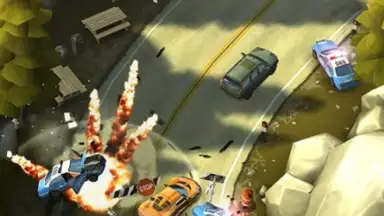 Capture d'écran de Smash Bandits Racing 2