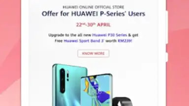 Capture d'écran de Huawei Store 5