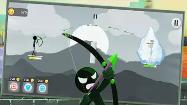 Capture d'écran de Arrow battle of Stickman 1