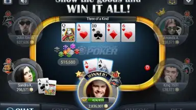 Capture d'écran de Dragonplay Poker 7