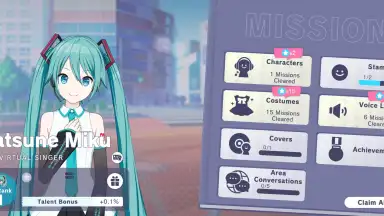 Capture d'écran de Hatsune Miku: Colorful Stage! 9