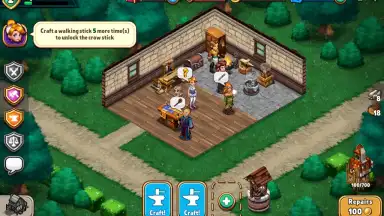 Capture d'écran de Shop Heroes 2