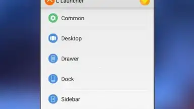 Capture d'écran de L Launcher 2