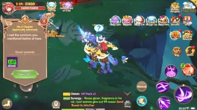 Capture d'écran de Summoners Knight: Dragon Blaze 2