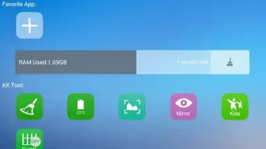 Capture d'écran de KK Launcher 4
