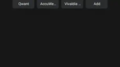 Capture d'écran de Vivaldi 3
