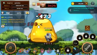 Capture d'écran de Hero Town Online 3
