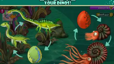 Capture d'écran de Jurassic Sea 1