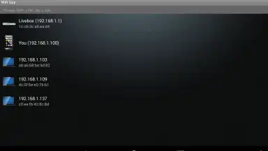 Capture d'écran de Wifi Spy 2