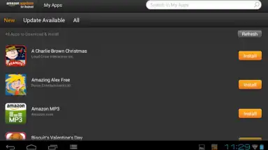 Capture d'écran de Amazon AppStore 2
