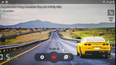 Capture d'écran de Droid Dashcam - Driving video recorder 1