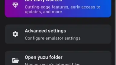 Capture d'écran de yuzu Emulator 1