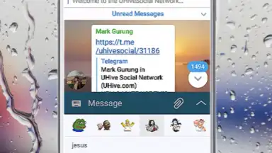 Capture d'écran de Via Messenger - Unofficial Telegram App 16
