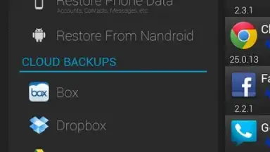 Capture d'écran de Ultimate Backup 8