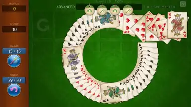 Capture d'écran de Solitaire Magic 8