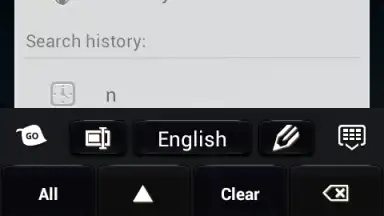 Capture d'écran de Black Style Keyboard 2