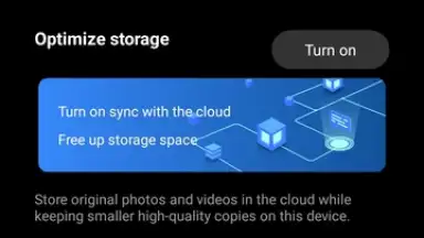 Capture d'écran de Xiaomi Gallery 4