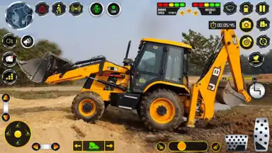 Capture d'écran de Snow Excavator Construction 3D 3