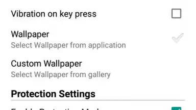 Capture d'écran de Keypad Lock Screen WatchDog 3
