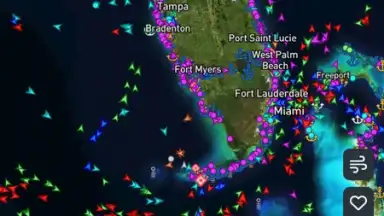 Capture d'écran de MarineTraffic 3