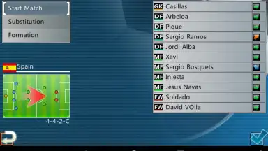 Capture d'écran de Winner Soccer Evolution 6
