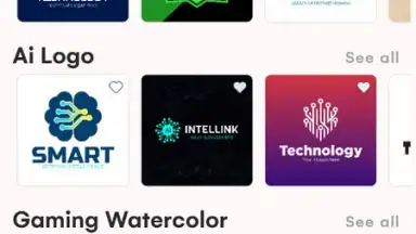 Capture d'écran de Logo Maker 12