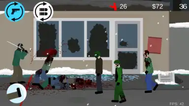 Capture d'écran de Flat Zombies: Cleanup and Defense 18