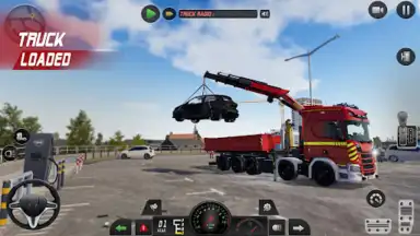 Capture d'écran de Truck Driver Game: Cargo Truck 2