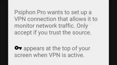 Capture d'écran de Psiphon Pro 11