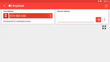 Capture d'écran de AnyDesk 2