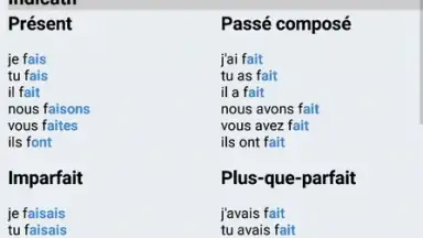 Capture d'écran de Le Conjugueur 7