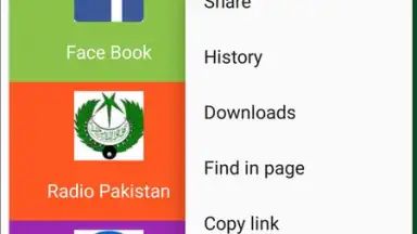 Capture d'écran de Pak Browser 6