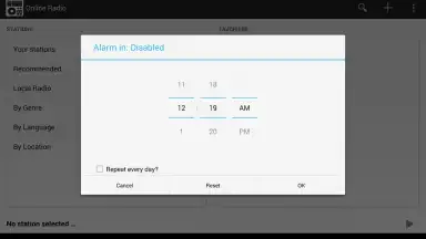 Capture d'écran de Online Radio 8