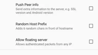 Capture d'écran de OpenVPN 20