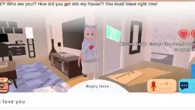 Capture d'écran de Yandere AI Virtual Girlfriend 3