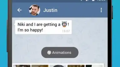 Capture d'écran de Telegram Aniways 3