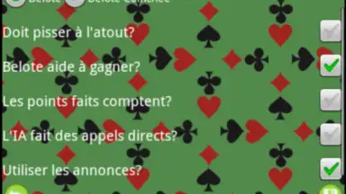 Capture d'écran de Belote Online 4
