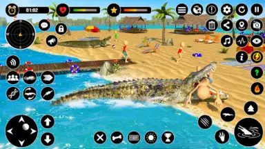 Capture d'écran de Crocodile Games - Animal Games 4