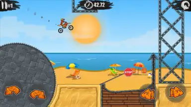 Capture d'écran de Moto X3M Bike Race Game 16